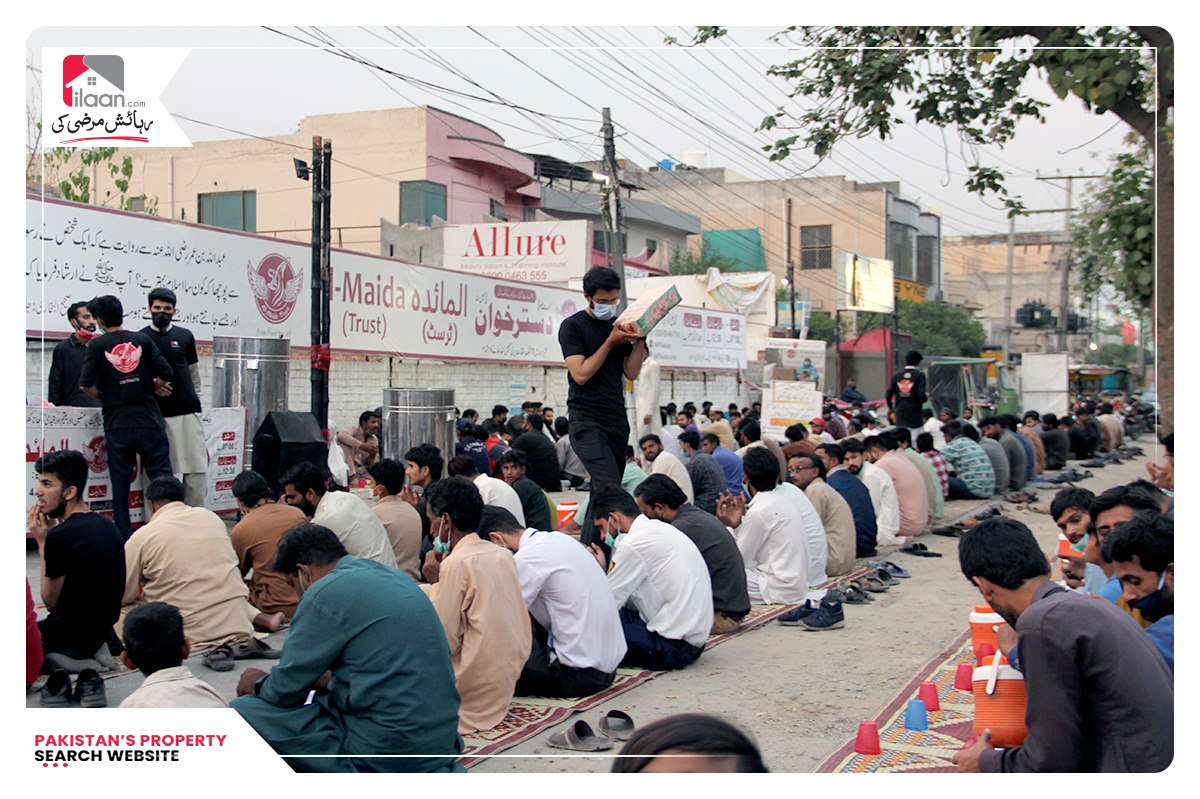 Feed Humanity - Iftar Initiative by ilaan.com Concluded in Lahore 