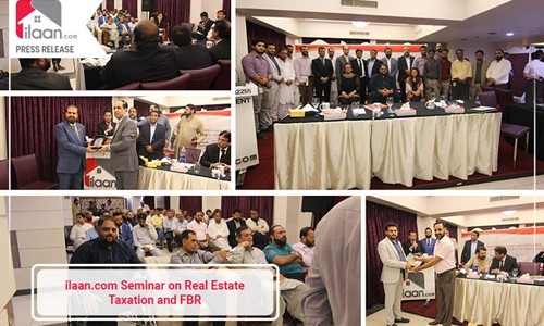 Real Estate Talk on FBR, SRB & Taxation Presented by ilaan.com in Association with DEFCLAREA