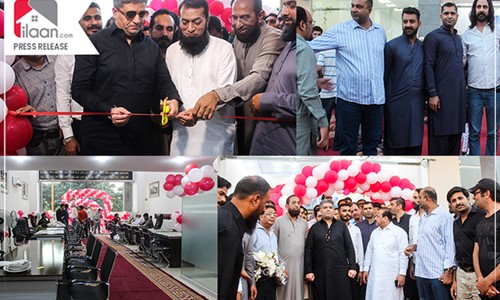 Shahid Qureshi Inaugurates Estate World New Office