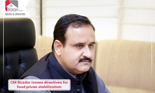 CM Buzdar issues directives for food prices stabilization
