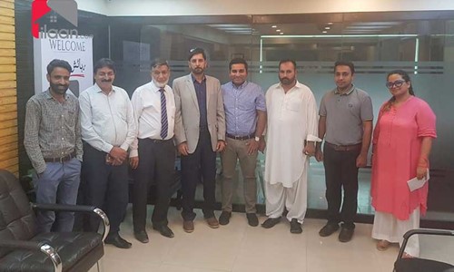 Meeting of DHA City Association with ilaan.com
