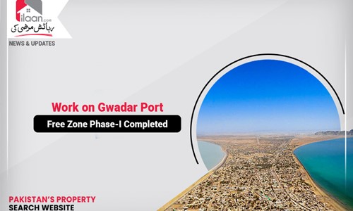 Work on Gwadar Port Free Zone Phase-I Completed 