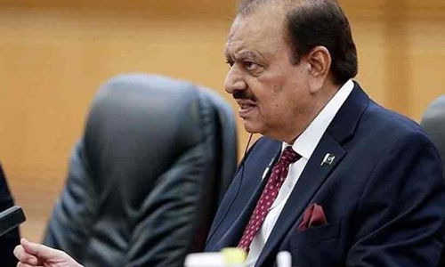 President Mamnoon Hussain stated new property tax ordinance in Pakistan