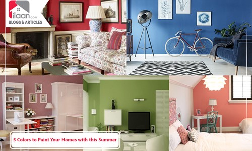 5 Colors to Paint Your Homes with this Summer 