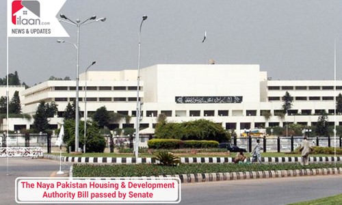 The Naya Pakistan Housing and Development Authority Bill passed by Senate