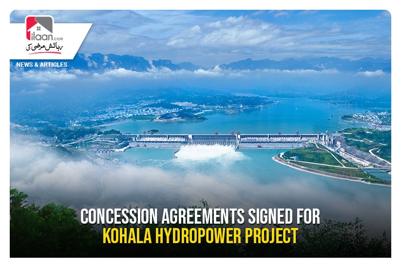 Concession Agreements signed for Kohala Hydropower Project