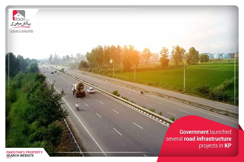 Government launched several road infrastructure projects in KP
