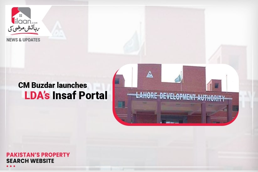 CM Buzdar launches LDA’s Insaf Portal