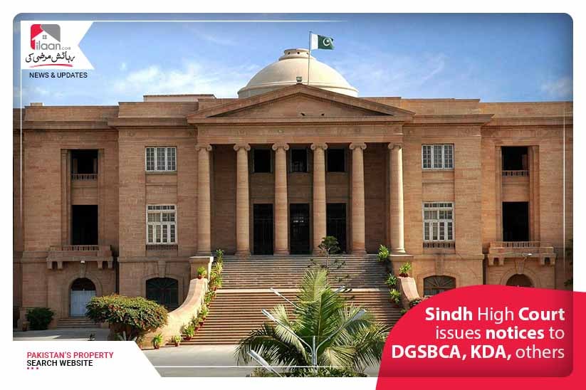 Sindh High Court issues notices to DG SBCA, KDA, others