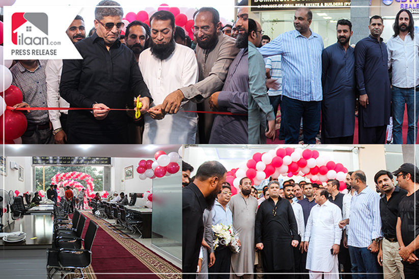 Shahid Qureshi Inaugurates Estate World New Office