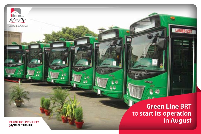Green Line BRT to start its operation in August