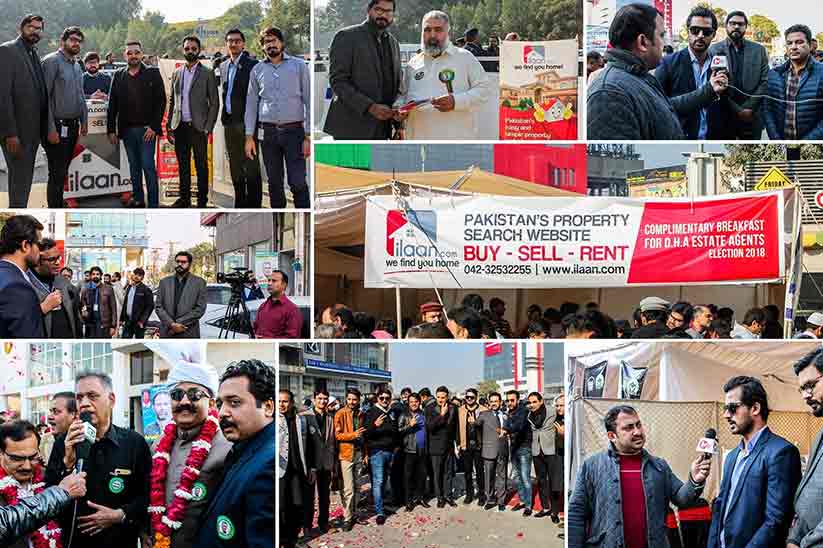 Abu Bakar Bhatti Elected as President in DHA Real Estate Agents Association Lahore Elections 2018 