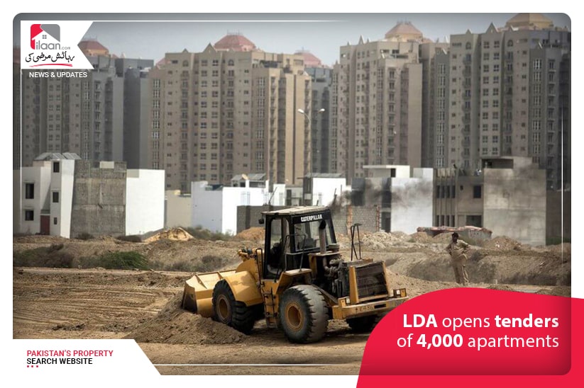 LDA opens tenders of 4,000 apartments 
