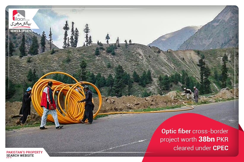 Optic Fiber Cross-Border Project Worth Rs. 38bn Cleared Under CPEC