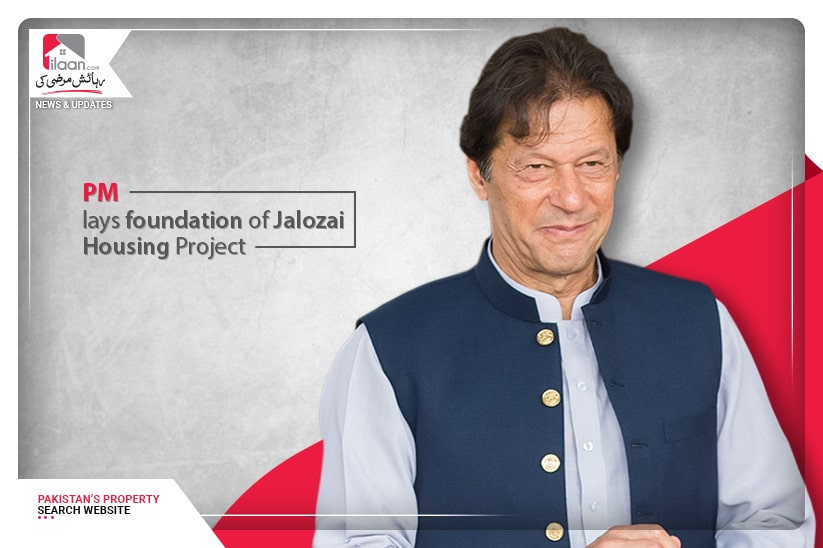 PM lays foundation of Jalozai Housing Project
