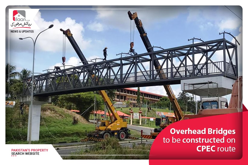 Overhead Bridges Construction on CPEC Route