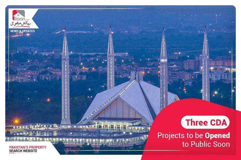 Three CDA projects to be opened to public soon