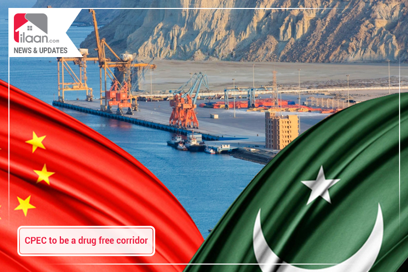 CPEC to be a drug free corridor