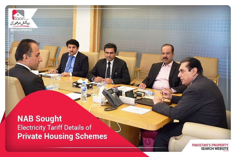 NAB sought electricity tariff details of private housing schemes