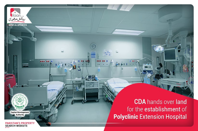 CDA hands over land for the establishment of Polyclinic Extension Hospital