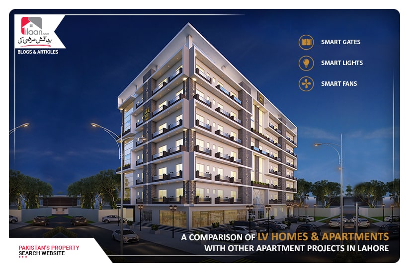 A Comparison of LV Homes & Apartments with Other Apartment Projects in Lahore
