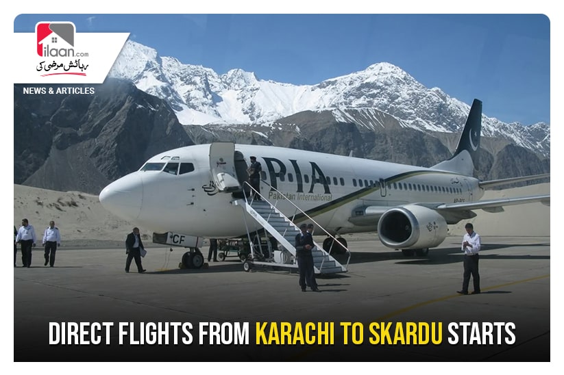 Direct flights from Karachi to Skardu starts