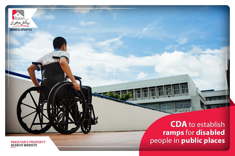 CDA to establish ramps for disable people in public parks