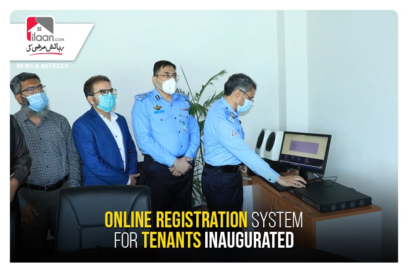 Online registration system for tenants inaugurated