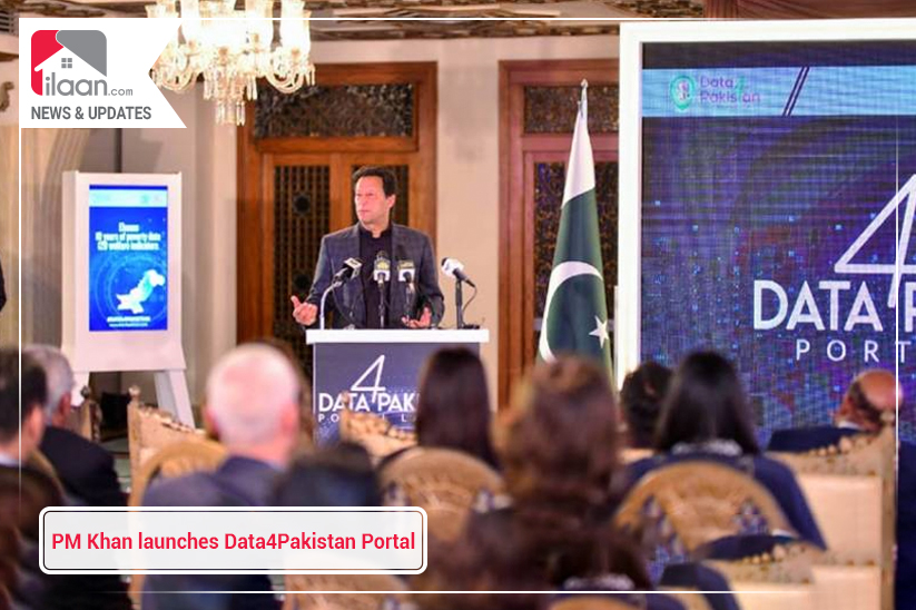PM Khan launches Data4Pakistan Portal