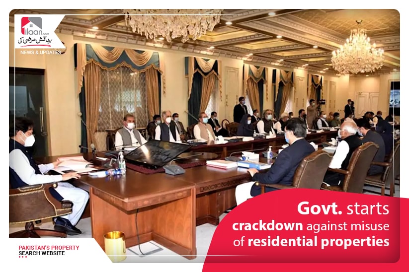Govt. Starts Crackdown Against Misuse of Residential Properties