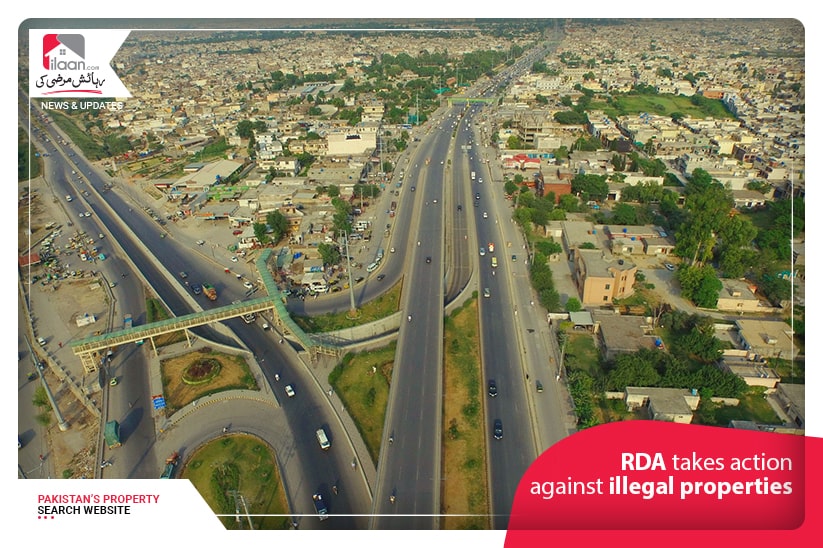 RDA takes action against illegal properties