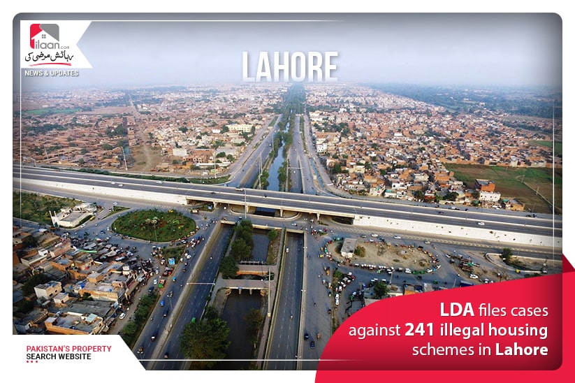 LDA files cases against 241 illegal housing schemes in Lahore