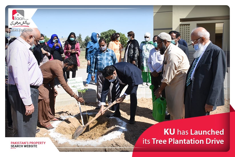 KU has Launched its Tree Plantation Drive