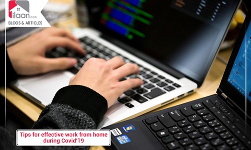 Tips for effective work from home during COVID’19