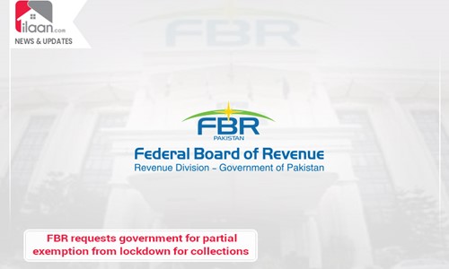 FBR requests government for partial exemption from lockdown for collections