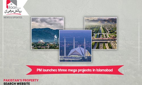 PM launches three mega projects in Islamabad