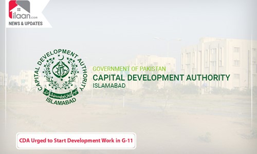 CDA Urged to Start Development Work in G-11 Immediately