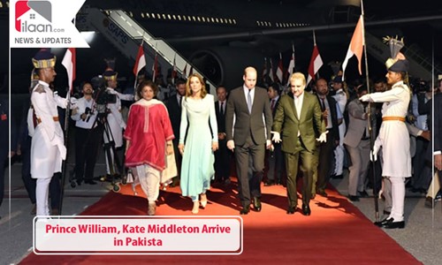 Prince William, Kate Middleton Arrive in Pakistan 