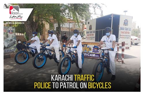 Karachi Traffic Police to patrol on bicycles