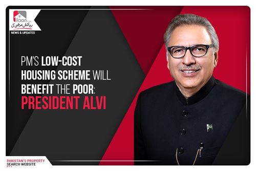 PM's low-cost housing scheme will benefit the poor: President Alvi