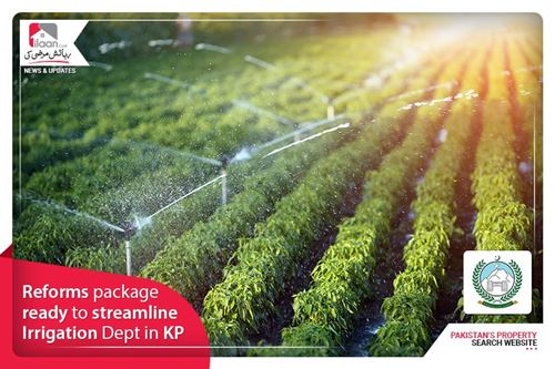 Reforms package ready to streamline Irrigation Dept in KP