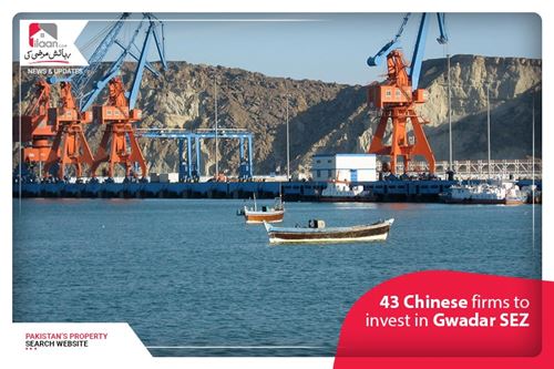 43 Chinese firms to invest in Gwadar SEZ