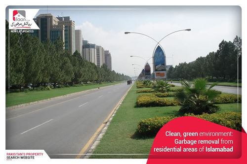 Clean, green environment: Garbage removal from residential areas of Islamabad