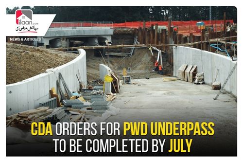 CDA orders for PWD underpass to be completed by July