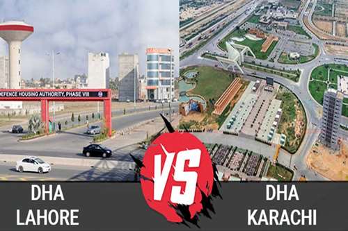 Living in DHA Karachi or DHA Lahore – Real Estate Price Differences and Comparison