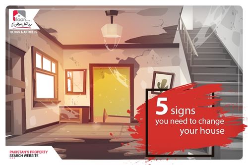 5 signs that you need to change your house