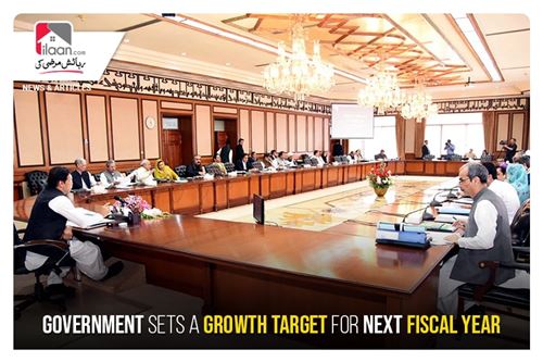 Government sets a growth target for next fiscal year