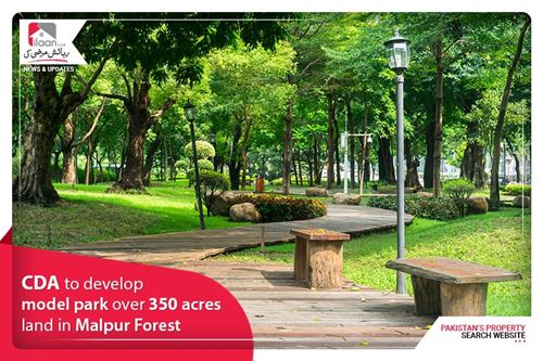 CDA to develop model park over 350 acres land in Malpur Forest 