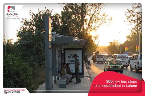 200 New Bus Stops to be Established in Lahore