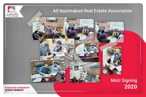 ilaan.com & All Nazimabad Real Estate Association MoU Signing 